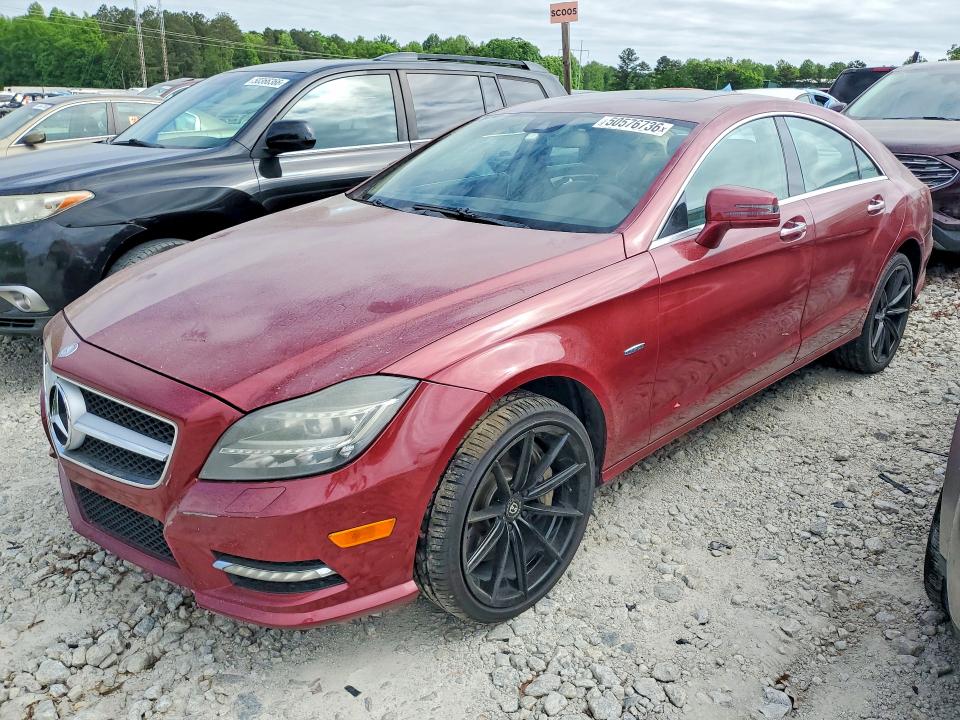 50576736 :رقم المزاد ، WDDLJ7DB5CA010557 vin ، 2012 Mercedes-benz Cls مزاد بيع