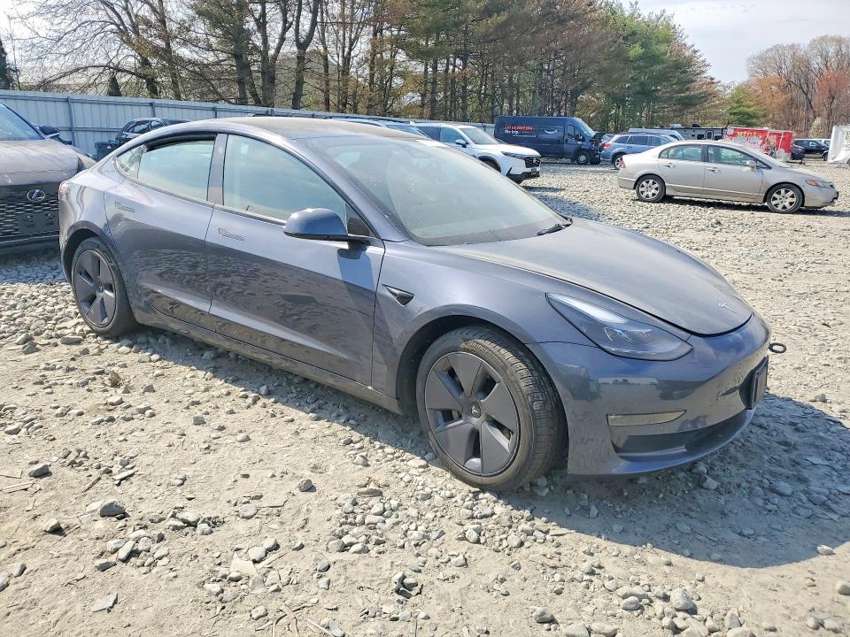 2022 Tesla Model 3 მანქანა იყიდება აუქციონზე, vin: 5YJ3E1EBXNF316593, აუქციონის ნომერი: 48853366