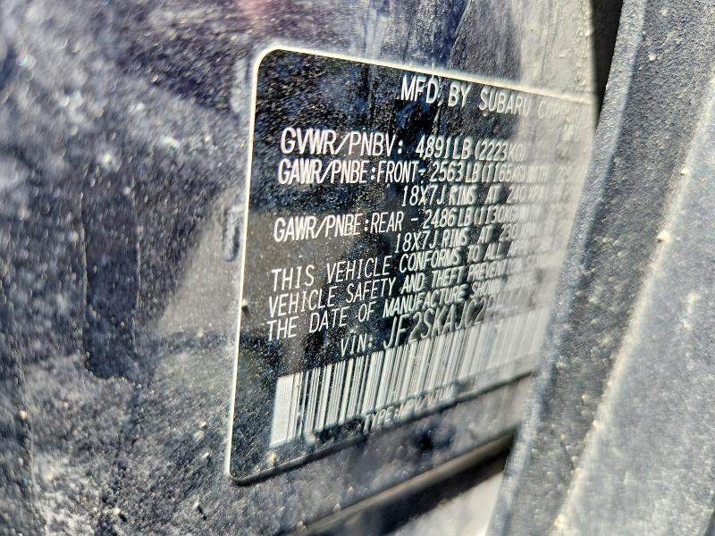 Aukcja sprzedaży 2023 Subaru Forester, vin: JF2SKAJC2PH442356, numer aukcji: 50617586