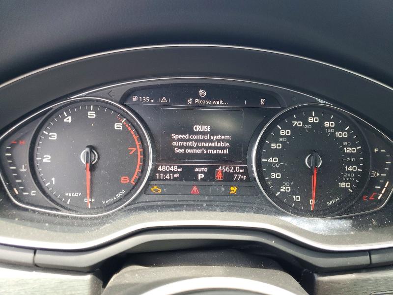 Продаж на аукціоні авто 2019 Audi A4, vin: WAUGMAF44KA109820, номер лоту: 49250866