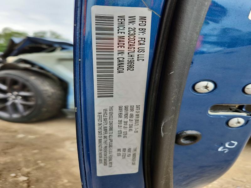 Продаж на аукціоні авто 2020 Dodge Challenger, vin: 2C3CDZAG7LH196962, номер лоту: 50820666