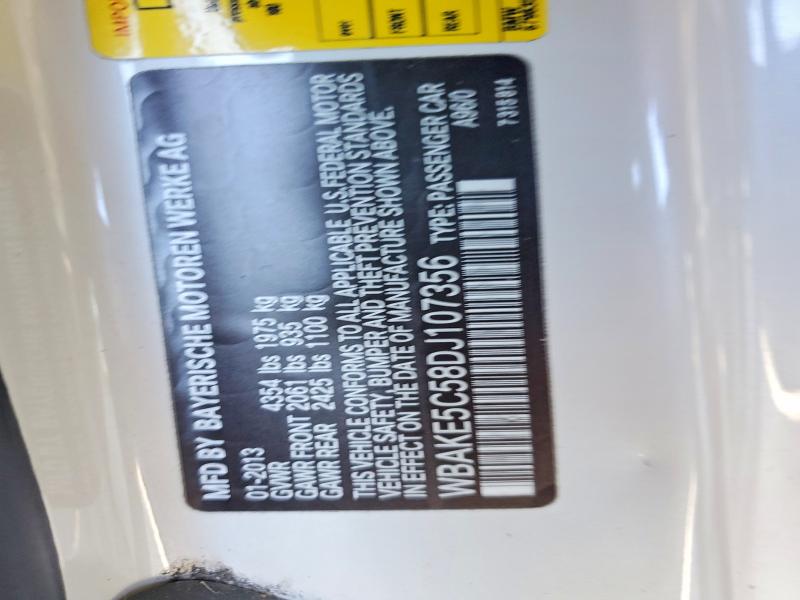 Продажа на аукционе авто 2013 Bmw 328, vin: WBAKE5C58DJ107356, номер лота: 41629796