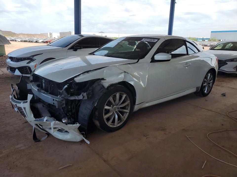 51315826 :رقم المزاد ، JN1CV6FE4CM200755 vin ، 2012 Infiniti G37 Convertible مزاد بيع