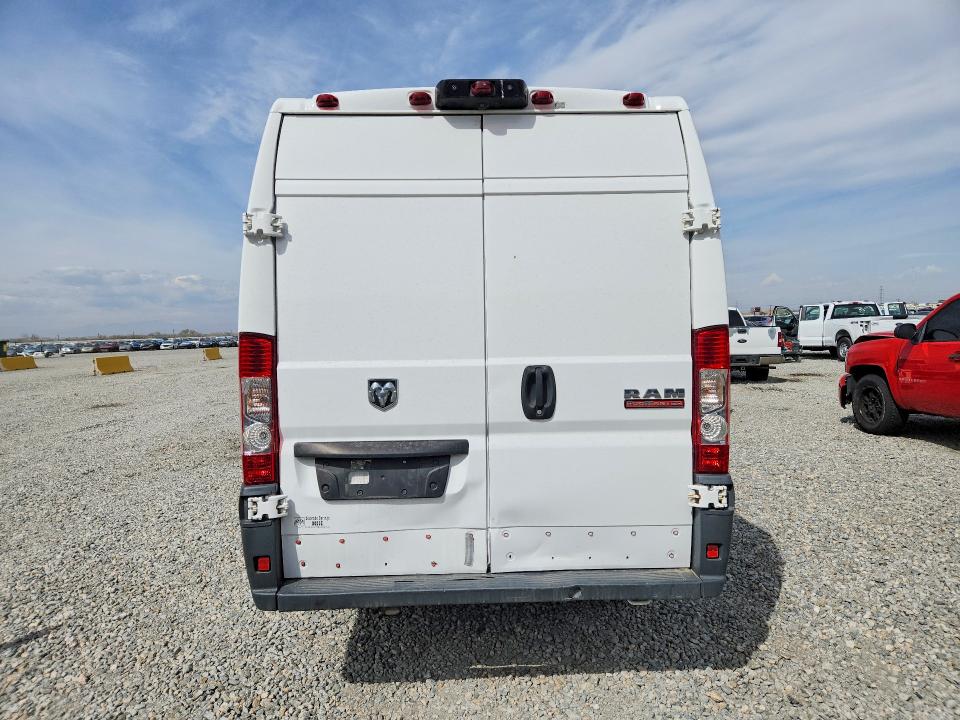 2017 Ram Promaster 3500 მანქანა იყიდება აუქციონზე, vin: 3C6URVJG8HE537077, აუქციონის ნომერი: 48260296