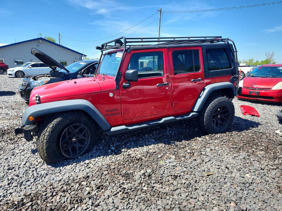 49649306 :رقم المزاد ، 1C4BJWDG3EL175008 vin ، 2014 Jeep Wrangler Unlimited مزاد بيع