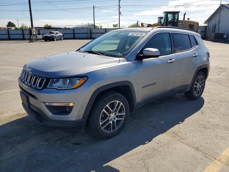 46778726 :رقم المزاد ، 3C4NJDBB3JT178207 vin ، 2018 Jeep Compass مزاد بيع