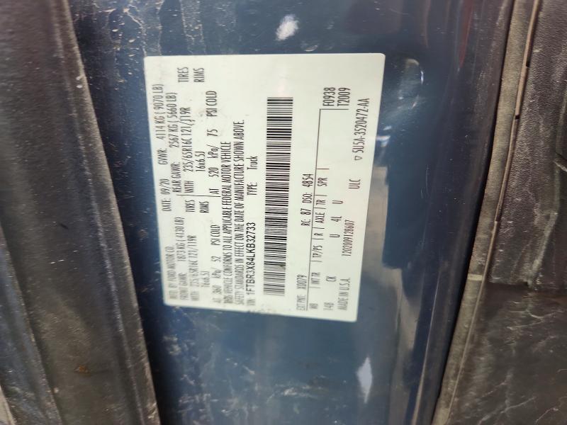 50575306 :رقم المزاد ، 1FTBR3X84LKB32733 vin ، 2020 Ford Transit مزاد بيع