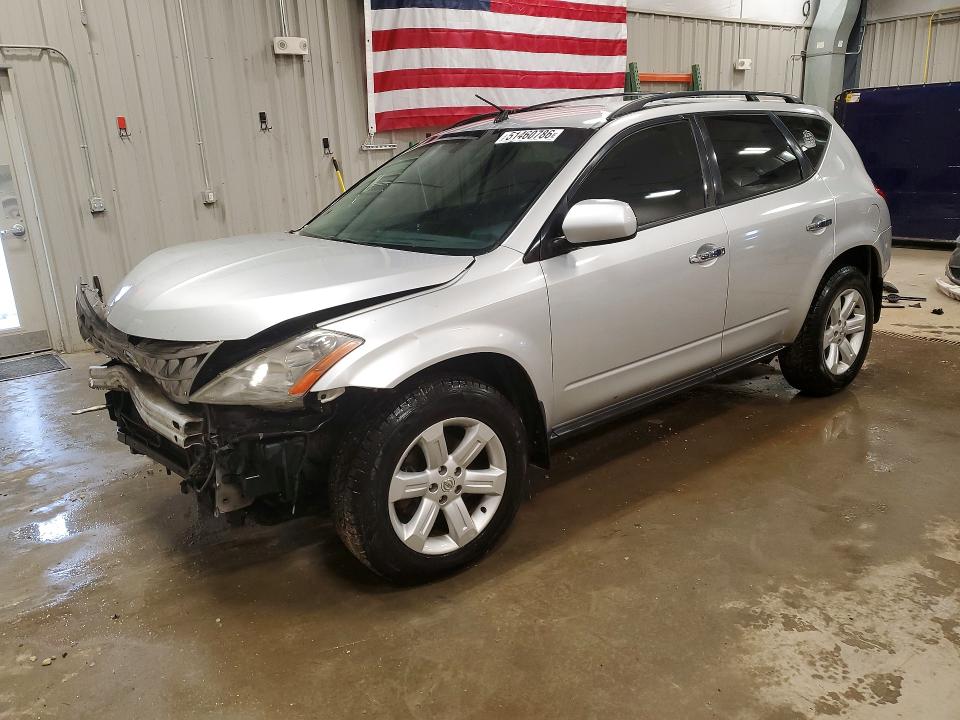 51460786 :رقم المزاد ، JN8AZ08W96W550939 vin ، 2006 Nissan Murano مزاد بيع