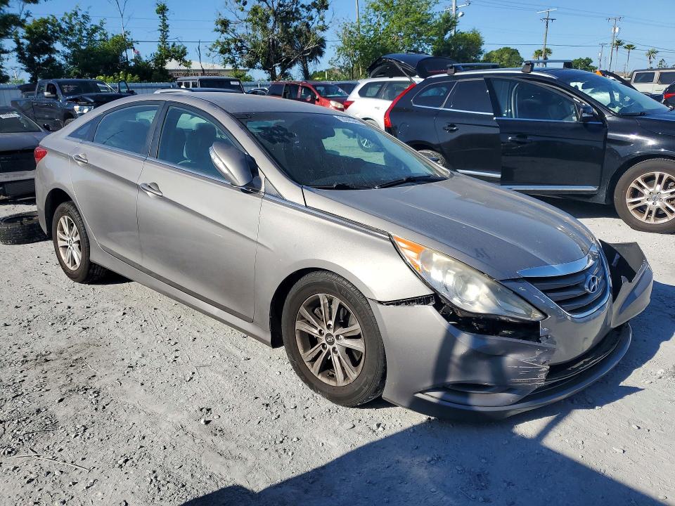 50049346 :رقم المزاد ، 5NPEB4AC6EH940345 vin ، 2014 Hyundai Sonata مزاد بيع