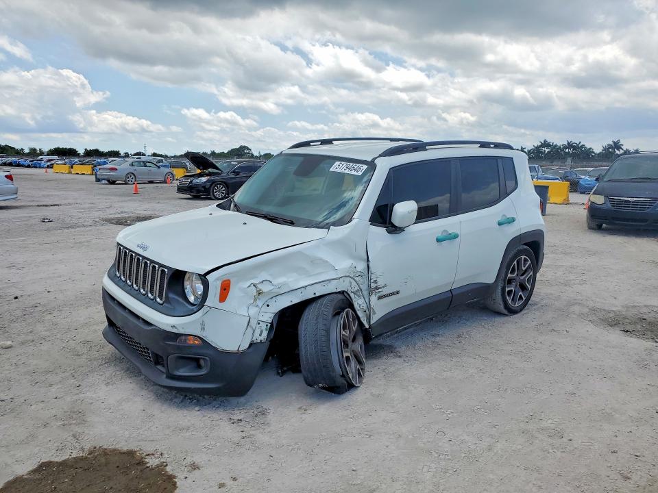 Aukcja sprzedaży 2017 Jeep Renegade, vin: ZACCJABB9HPG20964, numer aukcji: 51794646