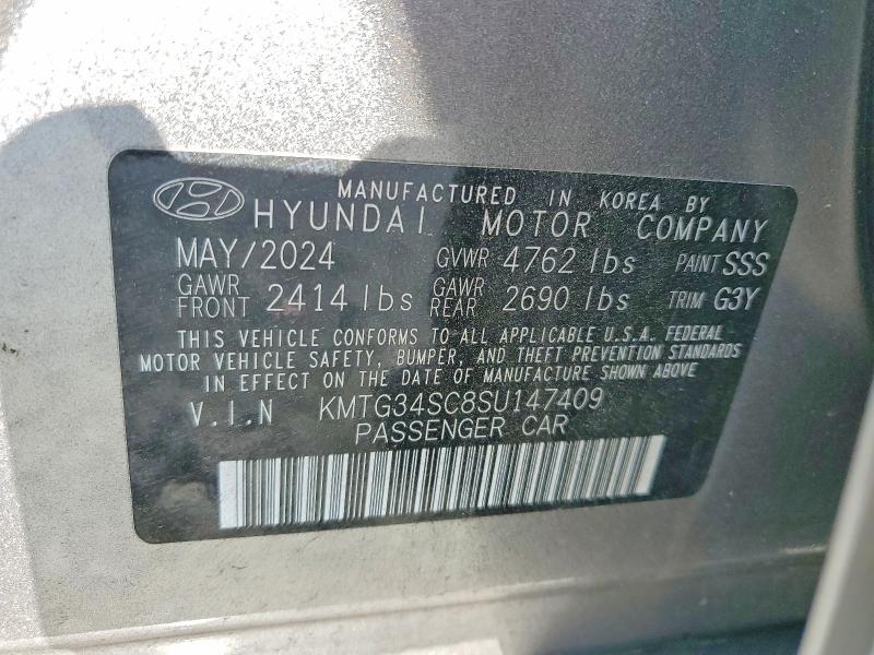 Продажа на аукционе авто 2025 Genesis G70, vin: KMTG34SC8SU147409, номер лота: 49258036