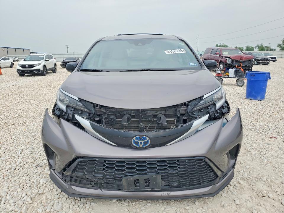 2022 Toyota Sienna მანქანა იყიდება აუქციონზე, vin: 5TDDRKEC9NS078285, აუქციონის ნომერი: 51626666