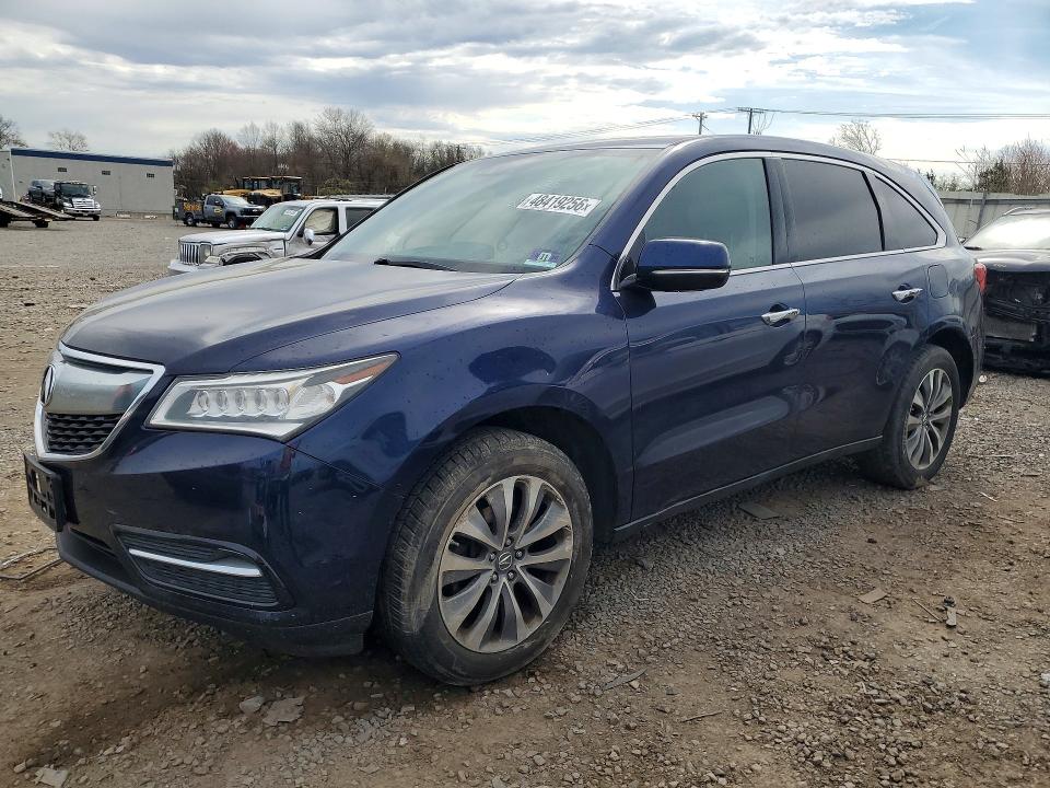 Продажа на аукционе авто 2016 Acura Mdx, vin: 5FRYD4H45GB033575, номер лота: 48419256