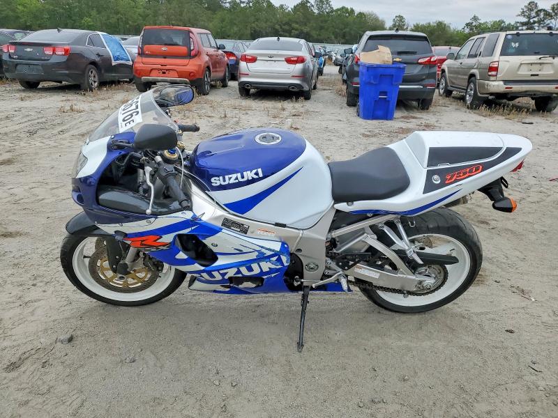 51125676 :رقم المزاد ، JS1GR7HA122104685 vin ، 2002 Suzuki Gsx-r750 مزاد بيع
