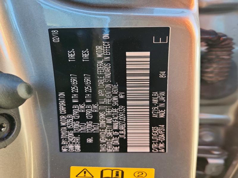 Aukcja sprzedaży 2018 Lexus Nx, vin: JTJBJRBZ7J2091339, numer aukcji: 50569006