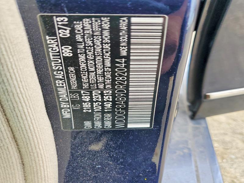 Aukcja sprzedaży 2013 Mercedes-benz C, vin: WDDGF8AB9DR282044, numer aukcji: 51927496