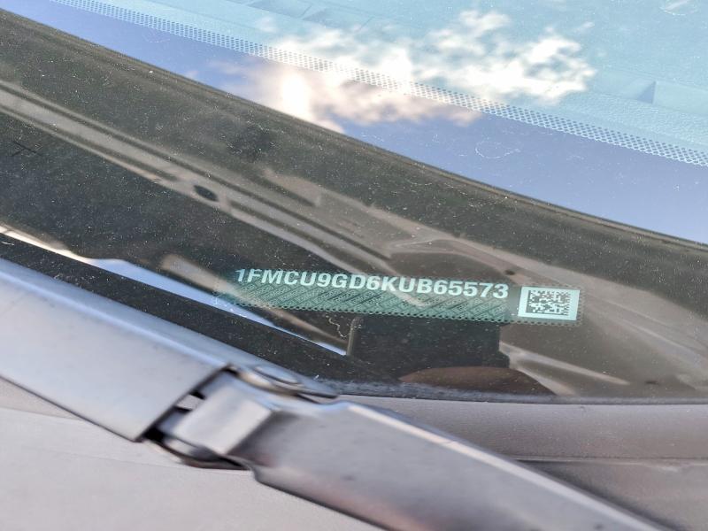 Продажа на аукционе авто 2019 Ford Escape, vin: 1FMCU9GD6KUB65573, номер лота: 48920876