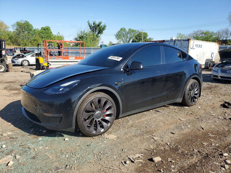 Продажа на аукционе авто 2021 Tesla Model Y, vin: 5YJYGDEF6MF270148, номер лота: 50991246