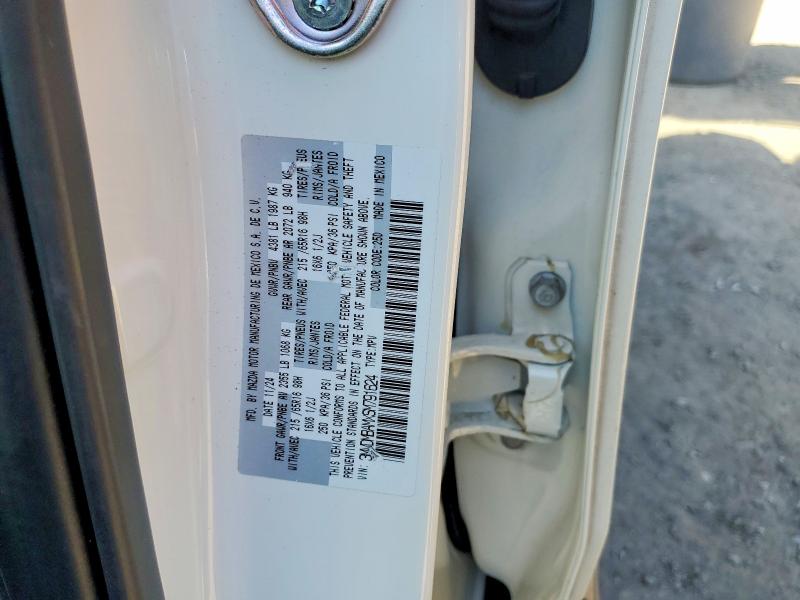 48477476 :رقم المزاد ، 3MVDMBAMXSM791624 vin ، 2025 Mazda Cx-30 مزاد بيع