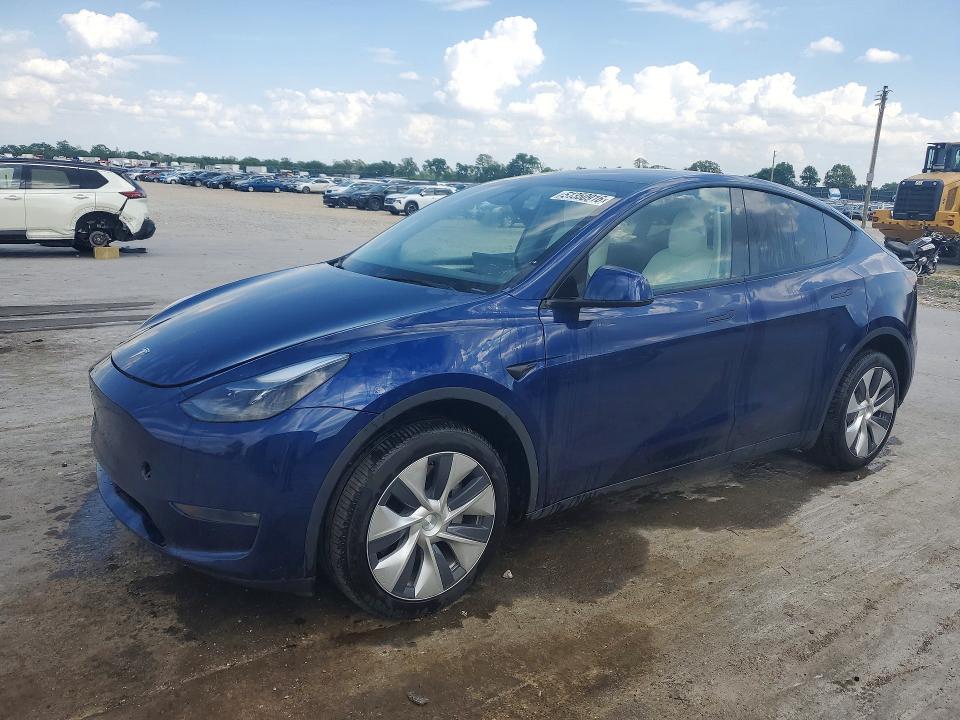 Продажа на аукционе авто 2024 Tesla Model Y, vin: 7SAYGDEE8RA233844, номер лота: 51350916