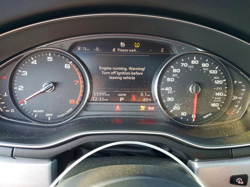 2018 Audi A4 მანქანა იყიდება აუქციონზე, vin: WAULMAF42JA074319, აუქციონის ნომერი: 49972506