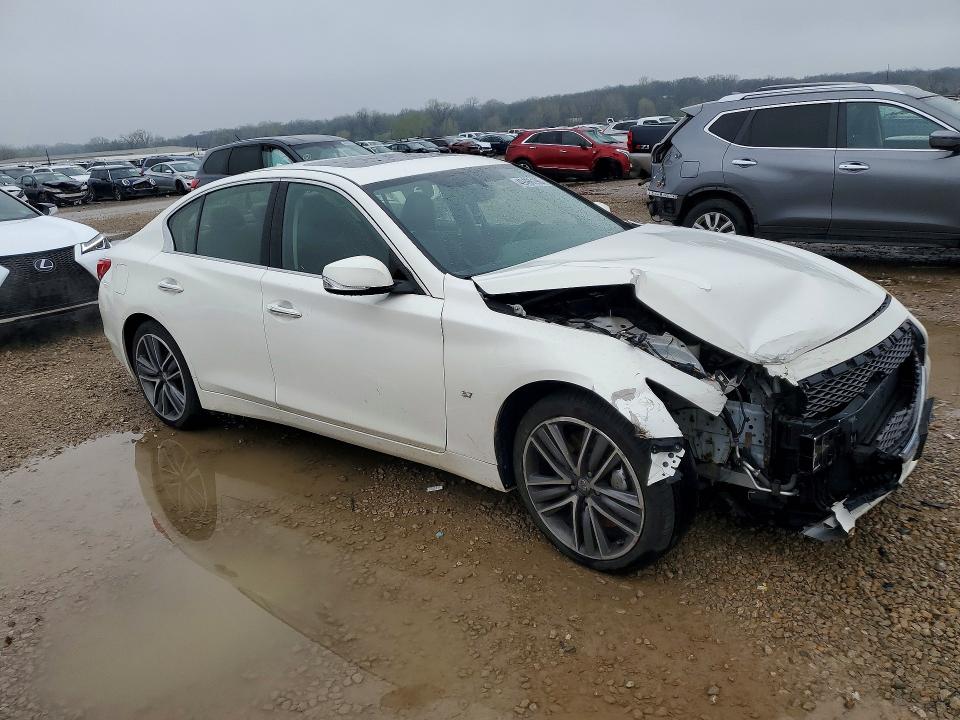 2014 Infiniti Q50 მანქანა იყიდება აუქციონზე, vin: JN1BV7AR4EM698695, აუქციონის ნომერი: 49496196