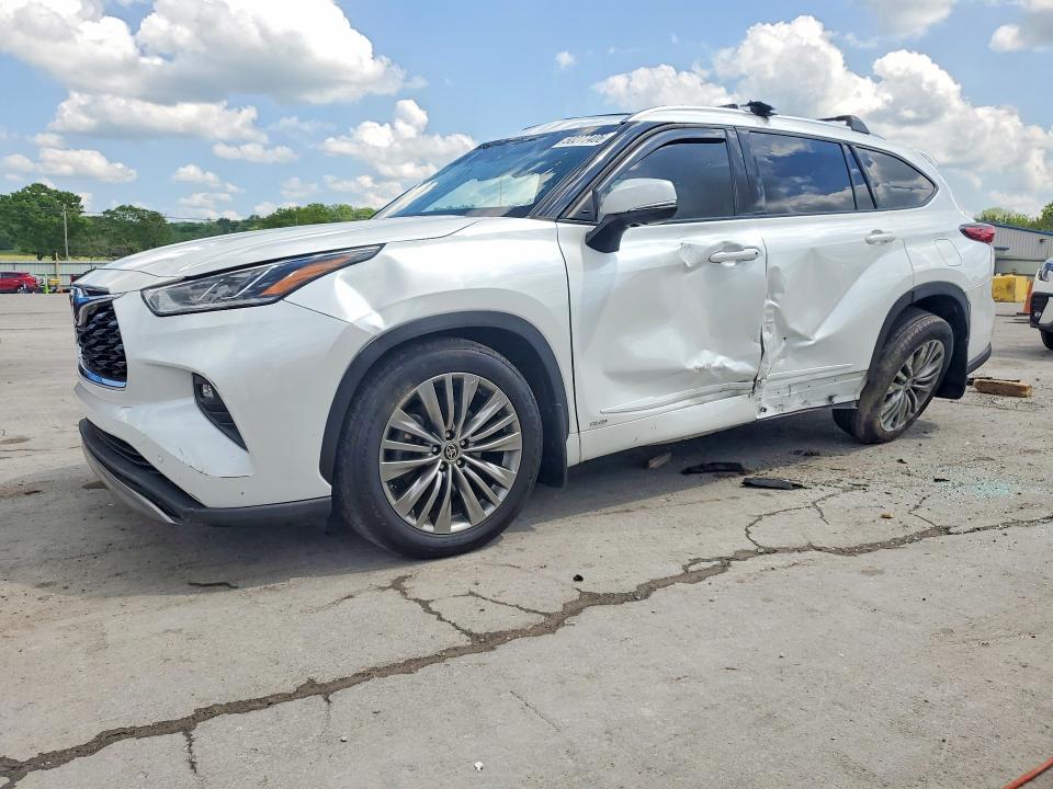 50277406 :رقم المزاد ، 5TDEBRCH8NS082599 vin ، 2022 Toyota Highlander مزاد بيع