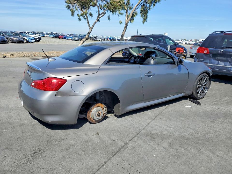 2009 Infiniti G37 Convertible მანქანა იყიდება აუქციონზე, vin: JNKCV66E49M721558, აუქციონის ნომერი: 49286556