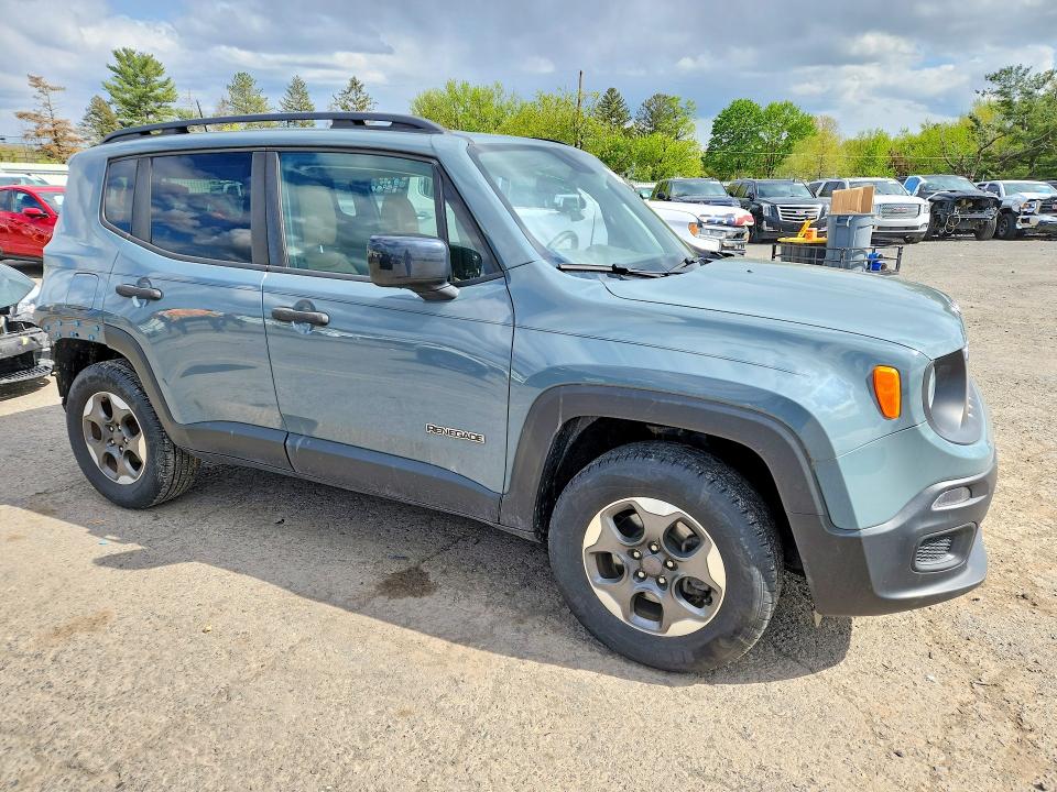 Продажа на аукционе авто 2018 Jeep Renegade, vin: ZACCJBABXJPH85502, номер лота: 50245466
