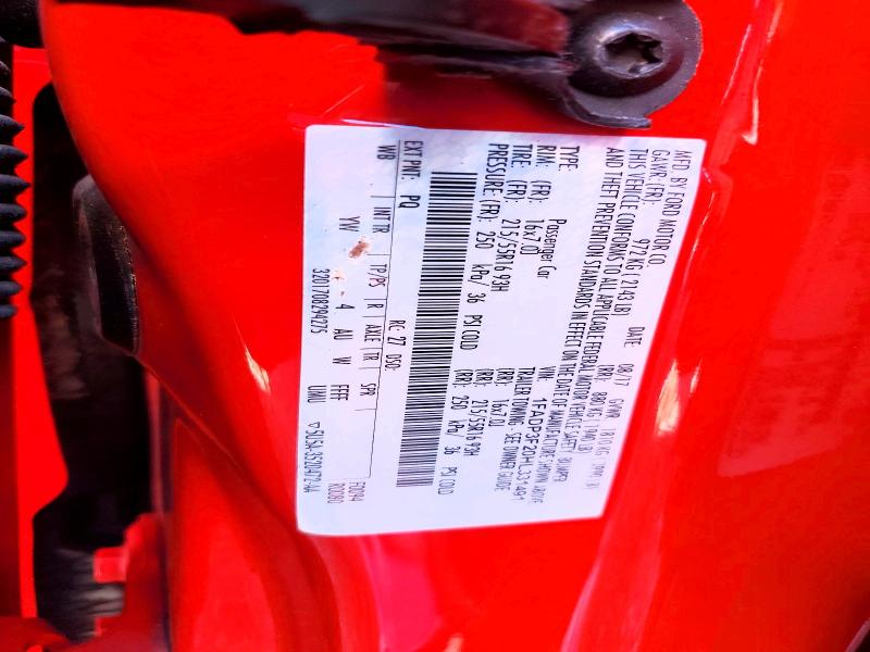 49805836 :رقم المزاد ، 1FADP3F20HL331491 vin ، 2017 Ford Focus مزاد بيع