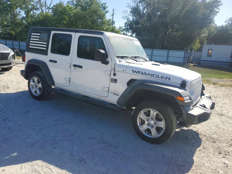 2020 Jeep Wrangler Unlimited მანქანა იყიდება აუქციონზე, vin: 1C4HJXDG6LW196382, აუქციონის ნომერი: 48832046
