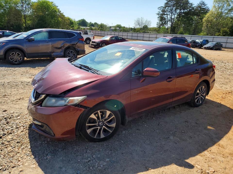 Aukcja sprzedaży 2015 Honda Civic, vin: 2HGFB2F81FH557681, numer aukcji: 48403956