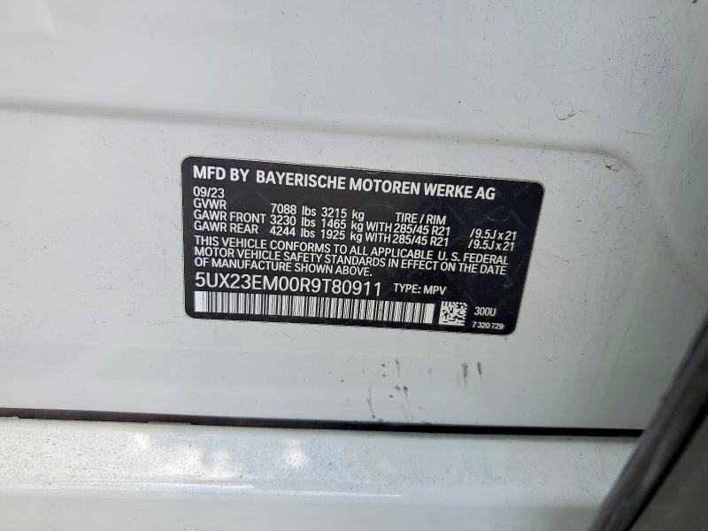 Продажа на аукционе авто 2024 Bmw X7, vin: 5UX23EM00R9T80911, номер лота: 49613246