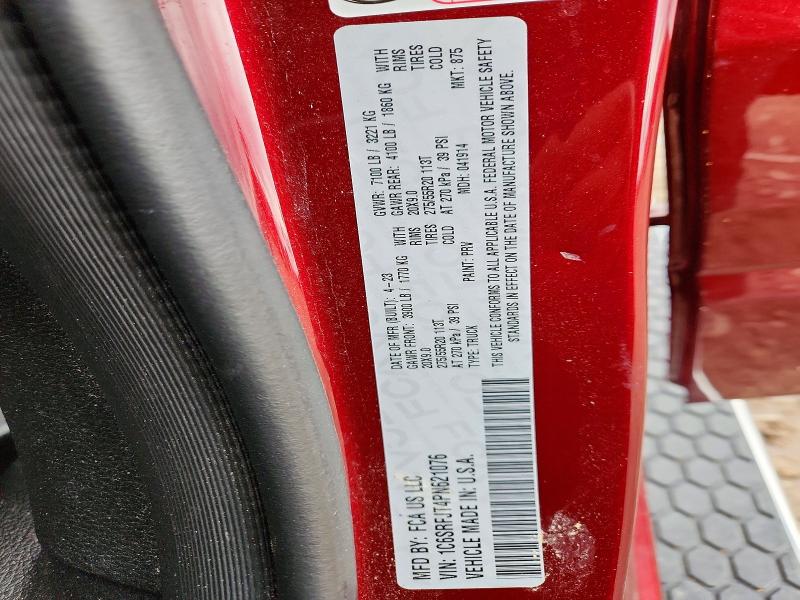 Продаж на аукціоні авто 2023 Ram 1500, vin: 1C6SRFJT4PN621076, номер лоту: 51800296