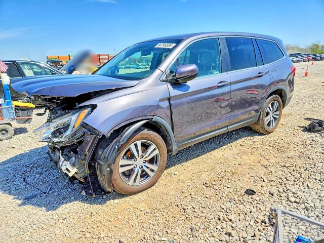 2018 Honda Pilot მანქანა იყიდება აუქციონზე, vin: 5FNYF6H57JB066116, აუქციონის ნომერი: 50796506