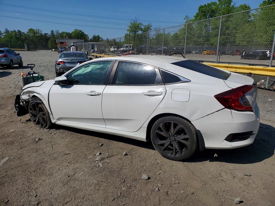 Продаж на аукціоні авто 2019 Honda Civic, vin: 2HGFC2F83KH553820, номер лоту: 50972946