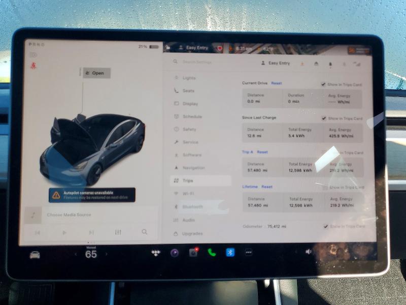 Продажа на аукционе авто 2020 Tesla Model 3, vin: 5YJ3E1EA8LF783497, номер лота: 49987546