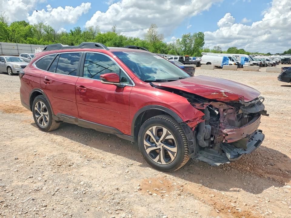 49080606 :رقم المزاد ، 4S4BTGND8M3177318 vin ، 2021 Subaru Outback مزاد بيع