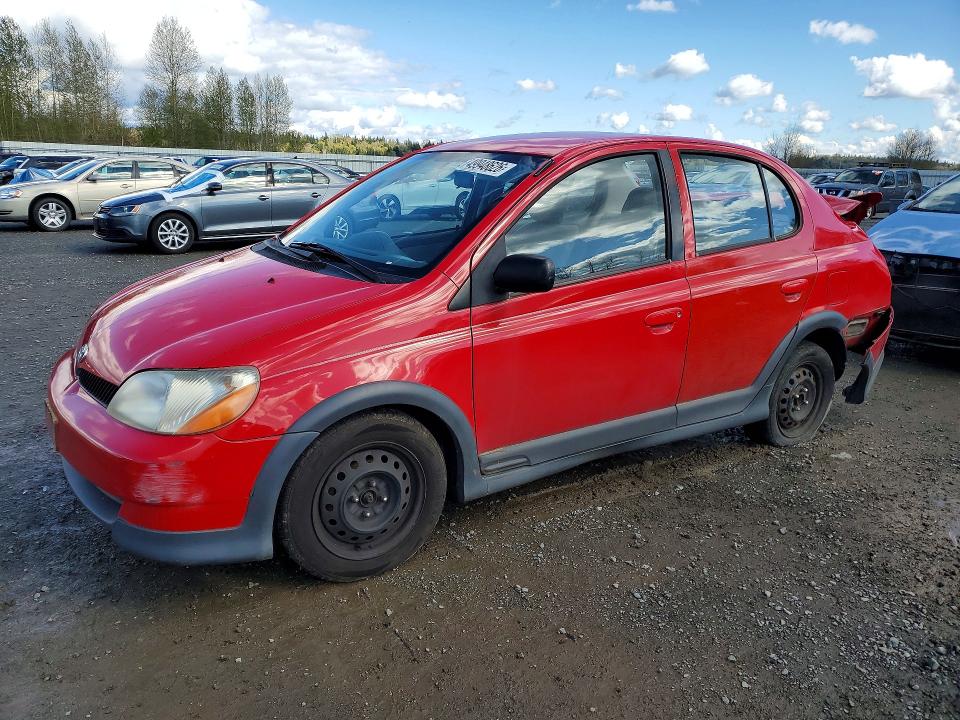 2000 Toyota Echo მანქანა იყიდება აუქციონზე, vin: JTDBT1236Y0033173, აუქციონის ნომერი: 49948626