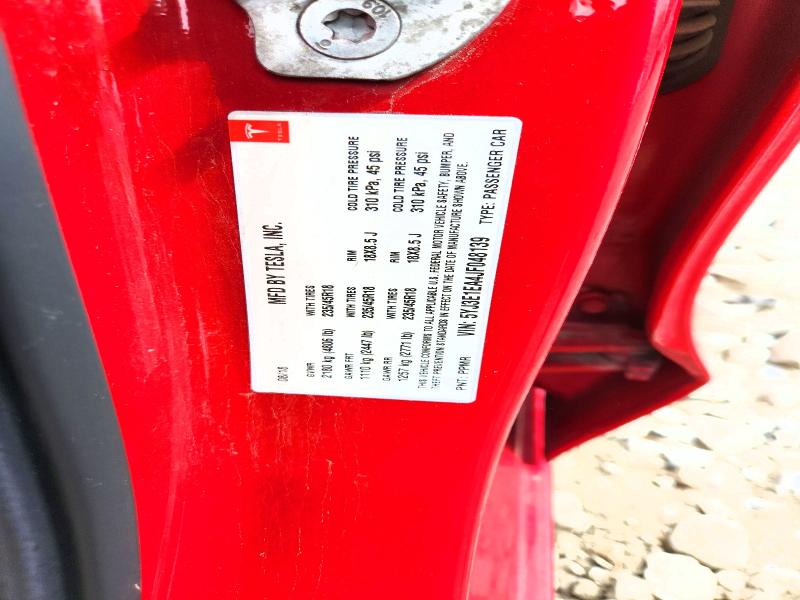 2018 Tesla Model 3 მანქანა იყიდება აუქციონზე, vin: 5YJ3E1EA4JF048139, აუქციონის ნომერი: 51425836