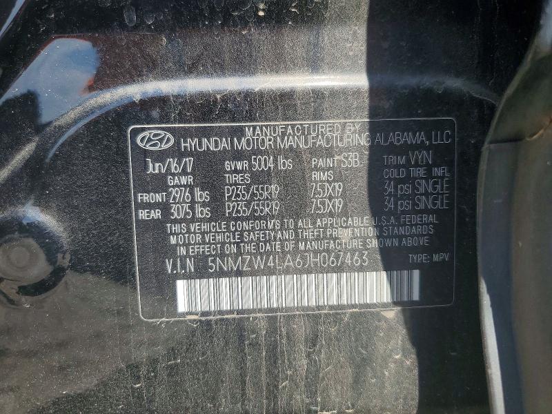 Продажа на аукционе авто 2018 Hyundai Santa Fe Sport, vin: 5NMZW4LA6JH067463, номер лота: 51669816