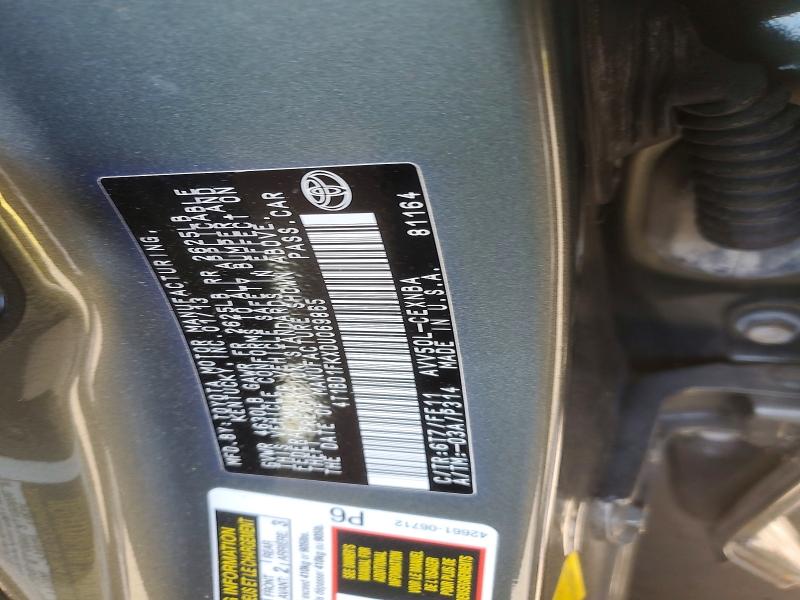 52034056 :رقم المزاد ، 4T1BD1FKXDU069865 vin ، 2013 Toyota Camry Hybrid مزاد بيع