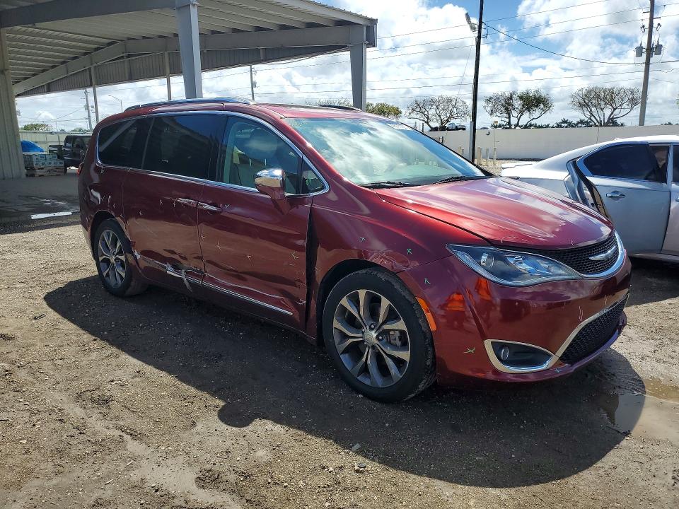 2017 Chrysler Pacifica მანქანა იყიდება აუქციონზე, vin: 2C4RC1GG7HR509575, აუქციონის ნომერი: 49075166