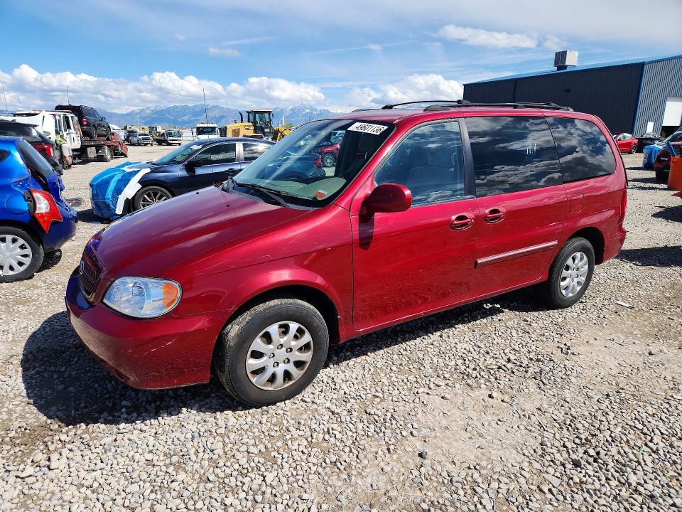 49601136 :رقم المزاد ، KNDUP131546570831 vin ، 2004 Kia Sedona مزاد بيع