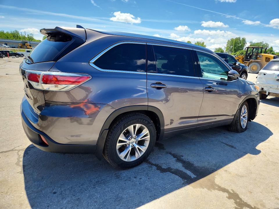 Продажа на аукционе авто 2015 Toyota Highlander, vin: 5TDJKRFH0FS224522, номер лота: 51309306