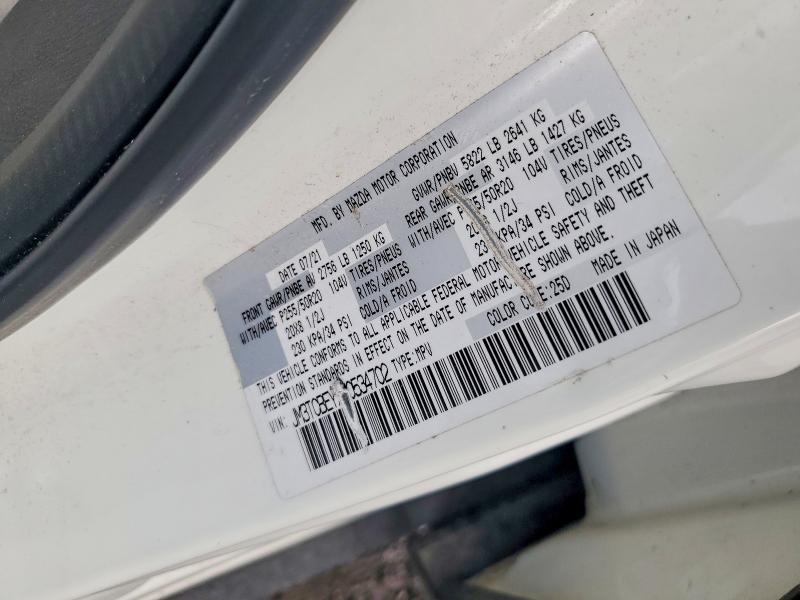 48532396 :رقم المزاد ، JM3TCBEYXM0534702 vin ، 2021 Mazda Cx-9 مزاد بيع