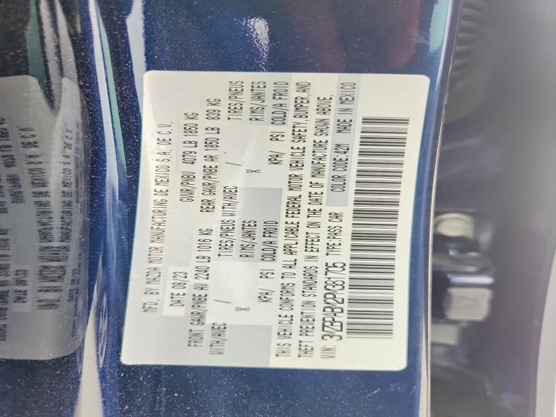Aukcja sprzedaży 2023 Mazda 3, vin: 3MZBPABM2PM381705, numer aukcji: 51695526