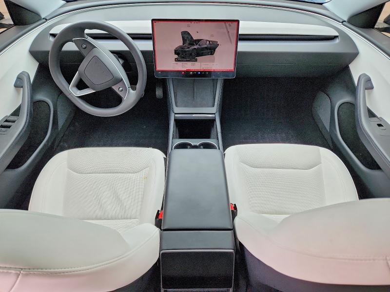 Продаж на аукціоні авто 2025 Tesla Model 3, vin: 5YJ3E1EA0SF991632, номер лоту: 50738336