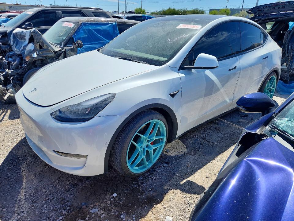 Продаж на аукціоні авто 2022 Tesla Model Y, vin: 7SAYGDEF3NF407048, номер лоту: 79593495