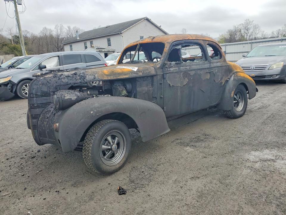 48775936 :رقم المزاد ، P6EA20747 vin ، 1939 Pontiac Sedan مزاد بيع